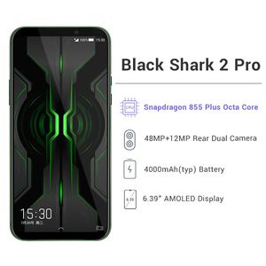 원래 샤오 미 블랙 샤크 2 프로 SNP855 플러스 옥타 코어 12GB RAM 128GB ROM 게임 스마트 폰 6.39 전체 화면 휴대 전화 - Product Image 2
