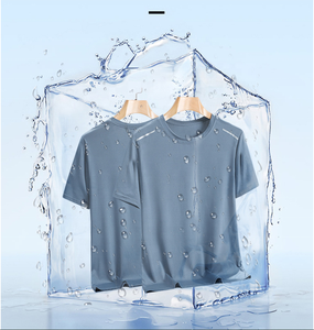 Impresión personalizada en blanco con logotipo para hombres Tu propia marca Transferencia de calor Personalizar camiseta - Product Image 2