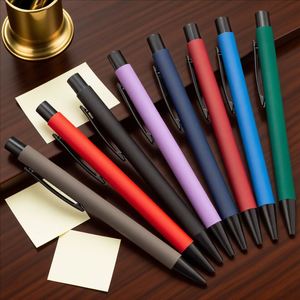 Aluminum Metal Ballpoint <b>Pens</b> Wholesale Luxury Rollerball <b>Pen</b> Pressing Gel <b>Pens</b> Customizable logo for Corporate Promotion - Product Image 2