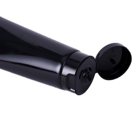 Lotion liquide dépilatoire, récipient cosmétique vide, pâte à dentifrice, tube rechargeable, 50ml, noir, vente en gros