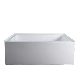 A Specializing Manufacturer The Best Price / Quality North America Standard Small 3-wall Alcove Skirt Bathtub 54x30