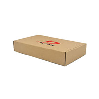 Kaixing ury Boîtes postales écologiques en carton kraft personnalisées pour l'expédition de sous-vêtements et de chaussettes, nouveauté