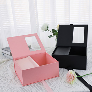 Caja de regalo de papel de alta calidad, una caja de embalaje de regalo con un sentido ritual, admite personalización, cajas de regalo al por mayor. - Product Image 2
