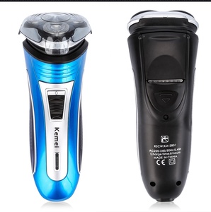 Rasoio Elettrico Ricaricabile Kemei 2801 220V con 3 Testine Flottanti 3D, Rasoio per Barba e Rifinitore Professionale - Product Image 4