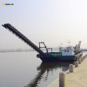 เรือบรรทุกสินค้าขนาดใหญ่ รับน้ำหนักได้สูง 50-1000 ตัน <span class=keywords><strong>DWT</strong></span> แบบปล่อยสินค้าเองได้ เรือบรรทุกสินค้าสำหรับขนส่งทรายและกรวด - Product Image 3