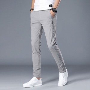 2025 hommes décontracté sport mince glace soie <span class=keywords><strong>pantalon</strong></span> taille moyenne motif droit - Product Image 6