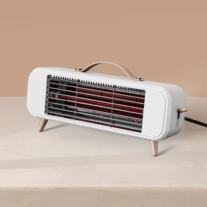 Chauffage infrarouge portable <span class=keywords><strong>Feigo</strong></span> 350W, mini radiateur électrique à quartz, économe en énergie, pour maison, bureau, bureau à domicile - Product Image 5