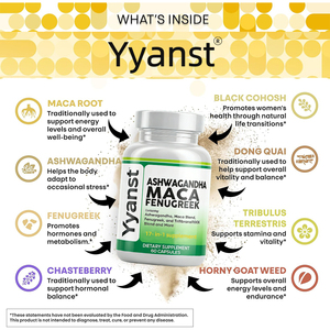 แคปซูลเสริมพลังงานและต้านอนุมูลอิสระจากรากมาคาและอัชวกันดา ยี่ห้อไพรเวทเลเบล พร้อมเสริมภูมิคุ้มกัน ปรับแต่งได้สำหรับผู้ใหญ่ - Product Image 6