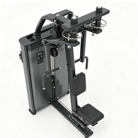 Machine multifonction en acier pour exercices Pec Fly et Deltéens Posterior, avec assise réglable et pile de poids, pour entraînement de force du haut du corps, usage commercial, fitness