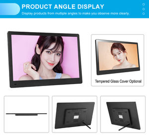 Tableau d'affichage numérique lcd full hd 15.6 pouces, 720p 1080p, 12v, modèle bon marché, pour publicité vidéo - Product Image 5