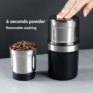 Moulin <span class=keywords><strong>à</strong></span> <span class=keywords><strong>café</strong></span> en poudre électrique Portable Rechargeable en acier inoxydable Moulin <span class=keywords><strong>à</strong></span> <span class=keywords><strong>café</strong></span> en poudre et broyeur <span class=keywords><strong>à</strong></span> usage domestique - Product Image 6