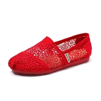 Nouveauté Mode Dames Toile Chaussures Espadrilles Femmes 2025 Chaussures Plat Casual Sneaker Haute Qualité Vente En Gros Pas Cher