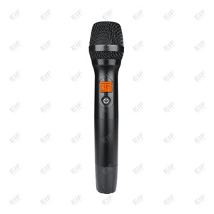 ระบบไมโครโฟนไร้สายแบบสองช่องสัญญาณ HP-3000 พร้อมแบตเตอรี่ AA ขั้วต่อ XLR ควบคุมระดับเสียง สำหรับคาราโอเกะ/บาร์/งานปาร์ตี้ - Product Image 6