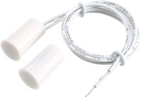 Magnétique Capteur magnétique RC-33 PAS Encastré Filaire Fenêtre Capteur De Contact De Porte pour La Maison Sécurité et Systèmes D'alarme Anti-Intrusion 5 Pcs