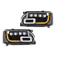 Nouvel ensemble de phares LED complets pour Vogue L322 2010-2013, 4 lentilles DRL séquentielles, paire 12 V