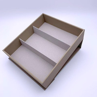 Étui de rangement pour lunettes personnalisé 3 fentes étui en cuir PU pour lunettes de soleil organisateur plateau d'affichage pour lunettes de soleil boîte pour lunettes de soleil sac pour lunettes