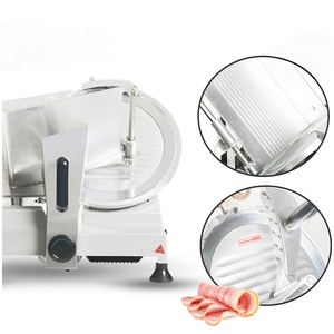 Rebanadora <span class=keywords><strong>de</strong></span> Carne Eléctrica Comercial, Horizontal, <span class=keywords><strong>de</strong></span> Disco Rotatorio, Semiautomática, para Restaurantes y Tiendas <span class=keywords><strong>de</strong></span> Kebab - Product Image 2