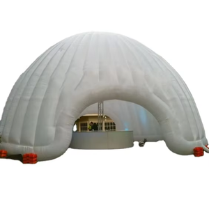 Kubah tiup tenda putih raksasa untuk acara, pameran dagang & pemasaran promosi, kubah tiup iklan yang menarik - Product Image 1