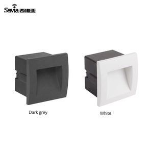 Savia IP65 Waterproof Outside Recessed Square Aluminum SMD <strong>Led</strong> Outdoor Wall <strong>Lights</strong> <strong>Led</strong> Stair Step <strong>Corner</strong> <strong>Light</strong> for Garden Porch - Product Image 3