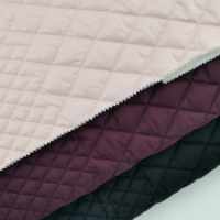 Tela Acolchada Antiestática de Poliéster Pongee 100% con Diseño de Diamantes de Repetición Larga para Forro de Ropa de Mujer - Mercado Chileno