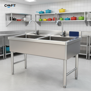 CFT業務用産業用ステンレス鋼201/304 NSF認証耐腐食性滑り止め表面300kg/キッチン - Product Image 1