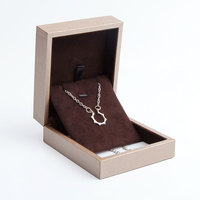 Boîte à bijoux noire personnalisée avec logo, forme ronde, boîte à bijoux avec couvercle pour femmes
