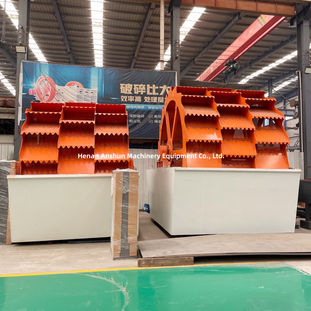 Bucket Wheel Type Sand Washing Machine Silica Sand River Artificial Stone Sand Washer Price