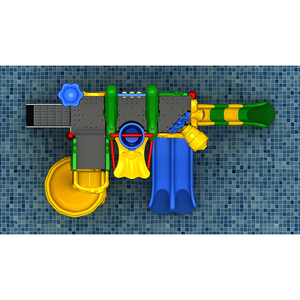 Équipement de parc aquatique extérieur de qualité supérieure résistant aux UV pour une utilisation à domicile, aventures palpitantes et amusement créant des <span class=keywords><strong>souvenirs</strong></span> <span class=keywords><strong>d</strong></span>'<span class=keywords><strong>été</strong></span> inoubliables - Product Image 3
