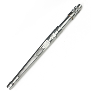 Nouveau support de <span class=keywords><strong>canne</strong></span> à pêche en aluminium OEM 28,8 mm pour la pêche à la traîne, composant robuste pour bateau de pêche au gros, poignée courbée - Product Image 1