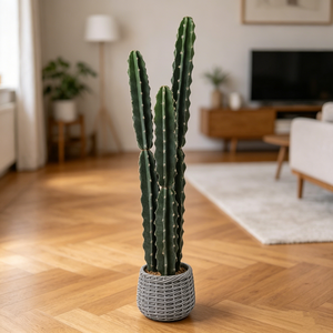 Planta de Cactus Columnar Artificial Realista, Cactus San <span class=keywords><strong>Pedro</strong></span> en Maceta, Cactus Grande y Alto para Decoración de Interiores de Hogar, Oficina y Sala de Estar - Product Image 2
