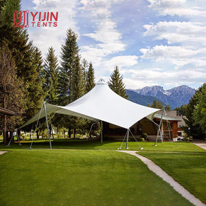 Structure de Toit Tensile en Membrane pour Architecture Extérieure, Auvent et Tente de Construction pour Restaurant, Café, Centre Commercial - Product Image 2