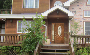 Peau de porte en fibre de verre design moderne Offre Spéciale portes extérieures décoratives en verre présuspendues pour les maisons - Product Image 2