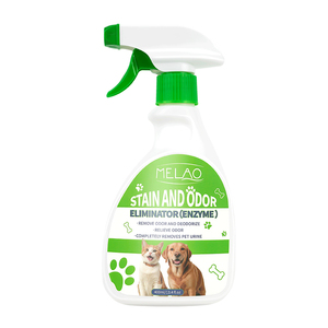 Penghilang bau enzim profesional & penghilang noda hewan peliharaan semprotan penghilang bau hewan peliharaan Cat & pembersih urin anjing - Product Image 2