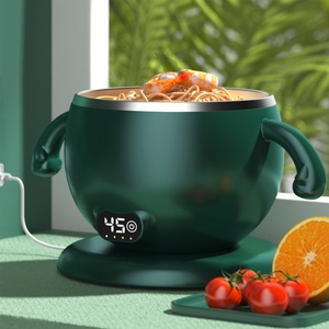 2025 New Product Launch Heater Rechargeable Intelligent <b>Thermostatic</b> Baby Bowl Food Warmer LED Display Printed Heating Function - Product Image 1