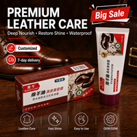 Hei Niu - Betún Impermeable para Zapatos 70g, Color Negro, con Aceite de Oveja, Resiste la Penetración del Agua de Lluvia, Fácil de Limpiar, para Hombres y Mujeres