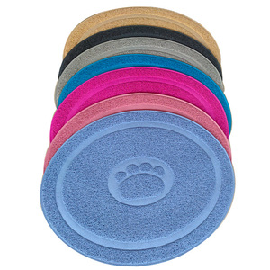 Tappetino in PVC per <span class=keywords><strong>Gatti</strong></span> Stile Cartone Animato, Tappetino in Plastica con Motivo Solido per Animali Domestici, Tappetino per Porta e Toilette per <span class=keywords><strong>Gatti</strong></span> e Cani - Product Image 2