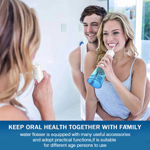 L15ทันตกรรมแบบพกพาขนาดเล็ก300มล. IPX7พลาสติกกันน้ำชาร์จ USB ได้หัวฉีด360ในครัวเรือน - Product Image 2