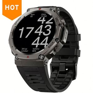 สมาร์ทวอทช์ GPS รุ่นใหม่ปี 2024 DM58 สำหรับกิจกรรมกลางแจ้ง หน้าจอ AMOLED 1.43 นิ้ว รองรับการโทรผ่านบลูทูธ กันน้ำ 5ATM มาตรฐาน IP67 ใช้งานร่วมกับ Android/iOS ติดตามการนอนหลับและการว่ายน้ำ - Product Image 1