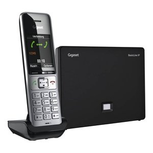 Teléfono Inalámbrico Gigaset BasicLine IP de un Solo Línea, Recargable, Plateado y Negro, con Función de Manos Libres - Product Image 2