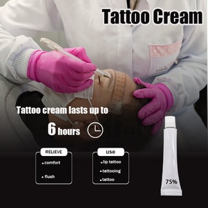 Nhà Máy Bán Hàng Trực Tiếp Hình Xăm Kem Trắng Permanentmakeup Bộ Dụng Cụ Hình Xăm Vĩnh Viễn Make Up Tattoo Ink Mũ Stretch Mark - Product Image 2