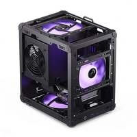 OEM ODM Intel Core I3 Generasi ke-14 14100 DDR4 4K Perangkat Keras Perangkat Lunak Gaming Mini Desktop PC Casing Komputer untuk Gaming Kantor
