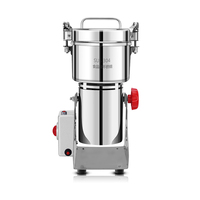 MJ 800G Mini rectifieuse de poudre à usage domestique petites épices café grain herbe matériaux secs fraiseuse à farine