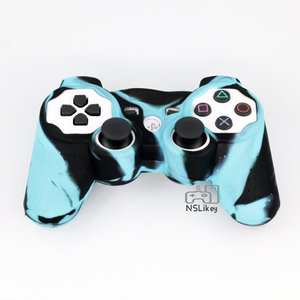 Siliconen hoes voor <span class=keywords><strong>Playstation</strong></span> <span class=keywords><strong>3</strong></span> PS3 <span class=keywords><strong>controller</strong></span>, camouflage, zachte beschermende siliconen hoes - Product Image 4