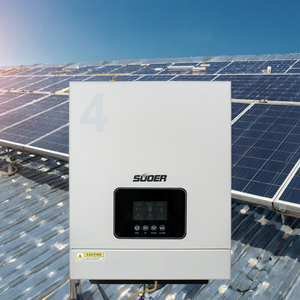 Suoer lai năng lượng mặt trời Power Inverter 4.2KW tần số cao MPPT 24VDC để 230VAC tinh khiết Sine Wave Single phase 60Hz AC đầu ra - Product Image 1