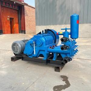 작은 지질 코어 드릴링 장비 용 FineDrill BW250 진흙 물 펌프 수평 3 실린더 작용 피스톤 진흙 펌프 - Product Image 2