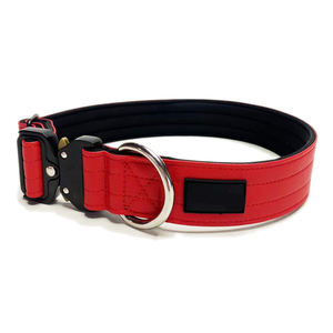 Kerah anjing taktis tugas berat kerah anjing nilon <span class=keywords><strong>1</strong></span>.5 inci 2 inci dengan gesper logam emas untuk anjing sedang dan besar - Product Image 3