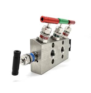 صمام أداة 5 طرق مشعب الفولاذ المقاوم للصدأ متعددة قياس <span class=keywords><strong>2</strong></span> طريقة صمام مشعب هيدروليكي صمام ضغط كتلة الارسال - Product Image 4