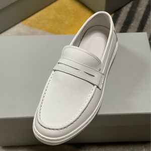 Mocasines Casuales de Talla Grande para Hombre, Zapatos de Piel de Becerro Genuina, Mocasines Planos para Oficina y Conducir, Logotipo Personalizado de Fábrica, Calidad Superior - Product Image 4