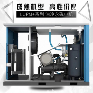 เครื่องอัดอากาศแบบสกรู Liutech รุ่น LU45 PM+ ระบบหล่อลื่นด้วยน้ำมัน สำหรับใช้งานในอุตสาหกรรม - Product Image 4