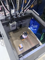2026 Flashforge Creator 5 Printer 3D Cepat 4-nozzle dengan Ukuran Cetak 256*256*256mm dan Pencetakan 4 Warna